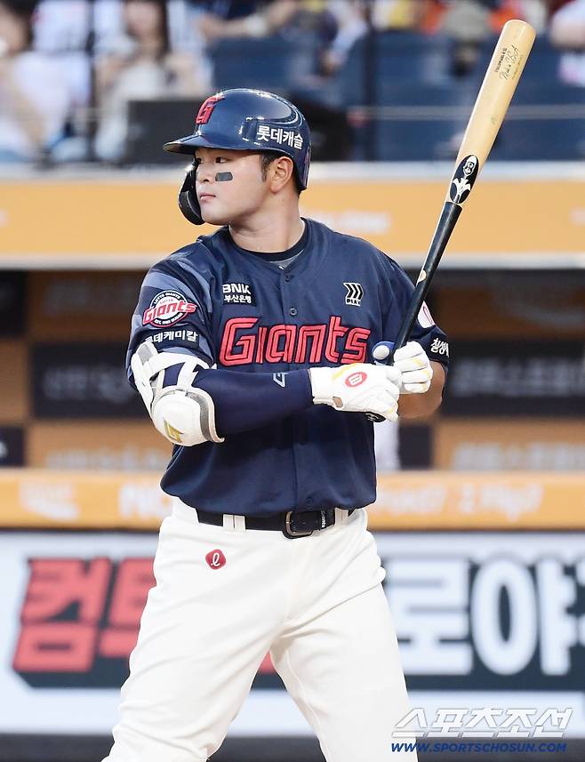 11일 대전 한화생명볼파크에서 열린 2025 KBO 퓨처스리그 올스타전, 타격하고 있는 롯데 김동현. 대전=송정헌 기자songs@sportschosun.com/2025.07.11/