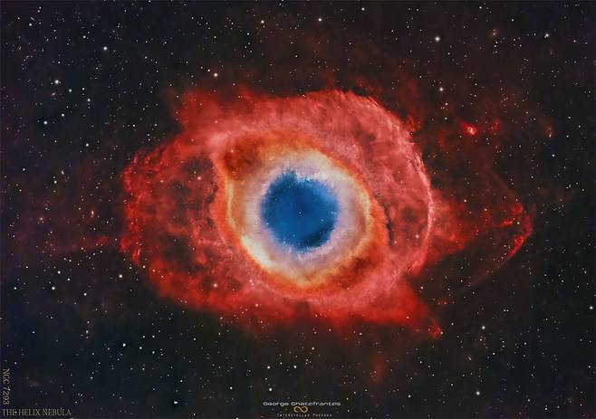 A Helix Nebula Deep Field./George Chatzifrantzis