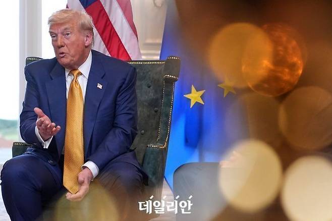 도널드 트럼프 대통령.ⓒ연합뉴스