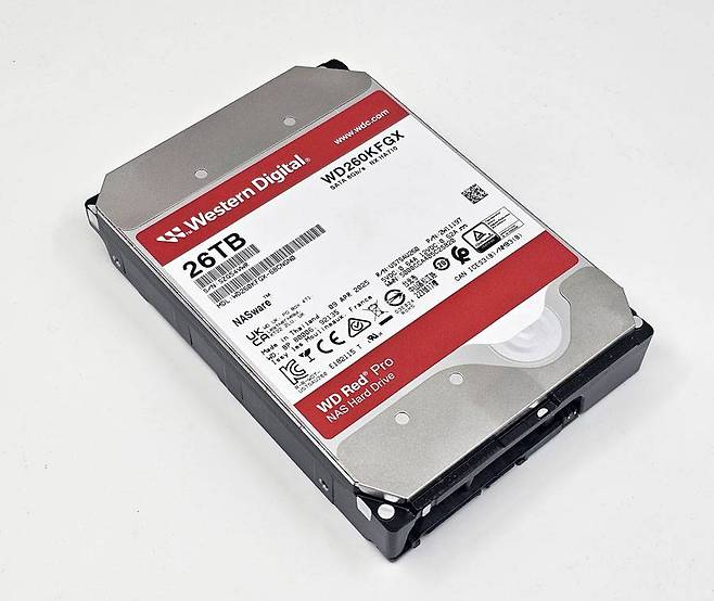 웨스턴디지털 WD Red Pro 26TB / 출처=IT동아