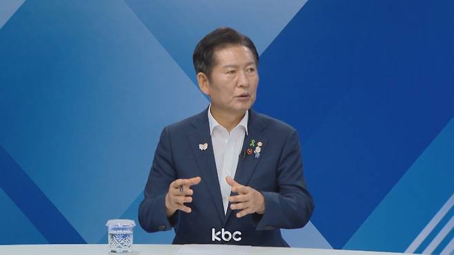 ▲ 29일 KBC '여의도초대석'에 출연한 정청래 더불어민주당 의원