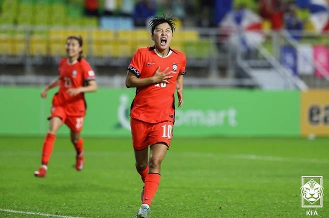 지소연. 사진=대한축구협회