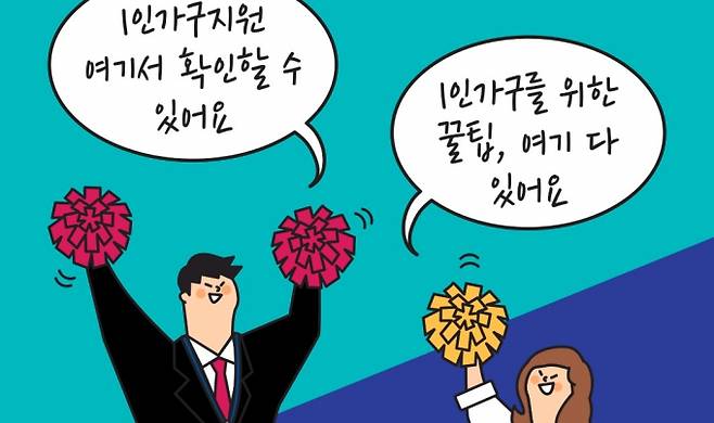 경기도 전입 1인가구에 맞춤형 정책 안내. /사진제공=경기도