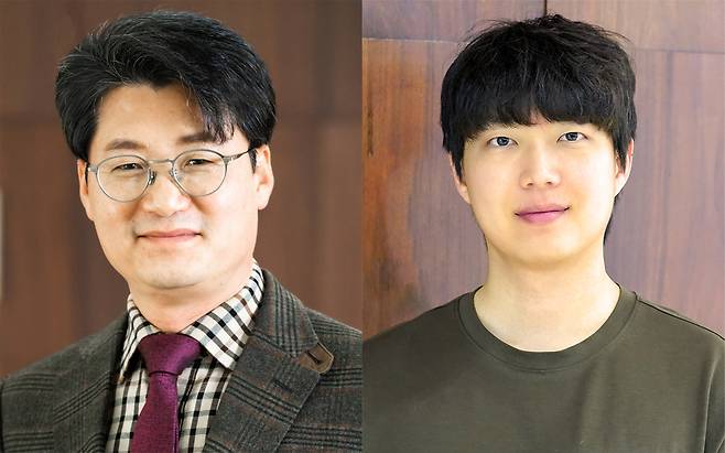 이번 연구를 수행한 전창덕(왼쪽부터) 교수와 서원창 박사과정생.[GIST 제공]