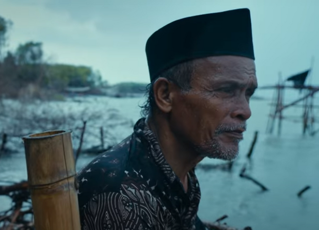 인도네시아 자와 틍아주 데막군 한 해안가 마을에 거주하는 65세 어부 무하마드 루시판 씨.[그린피스 제공]