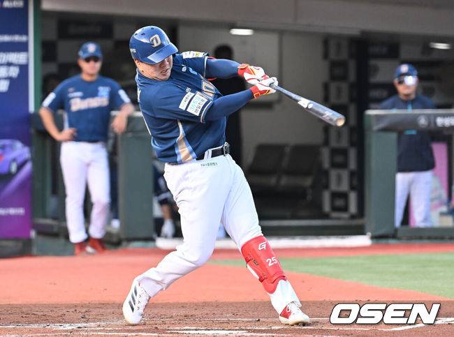 [OSEN=부산, 이석우 기자]  NC 다이노스 이우성 036 2025.07.29 / foto0307@osen.co.kr
