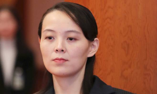 김여정 북한 노동당 부부장. 연합뉴스