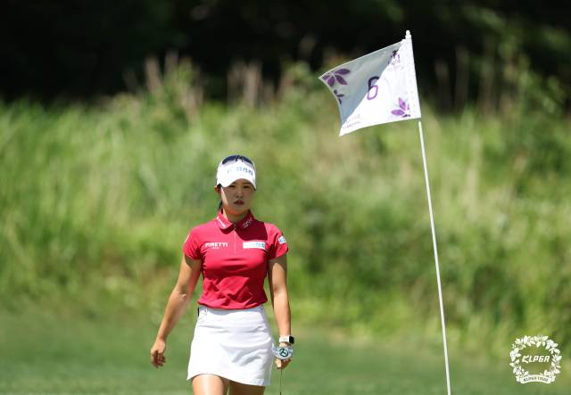 평균 버디 1위에 올라 있는 고지우. 사진 제공=KLPGA