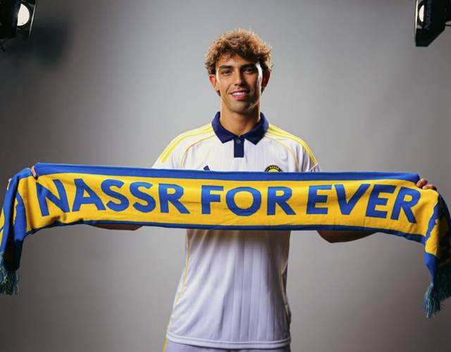 주앙 펠릭스 오피셜. /사진=알나스르 SNS