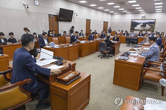 농해수위 법안소위 [연합뉴스 자료사진]