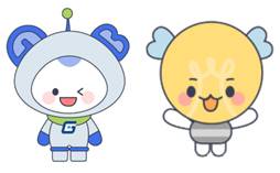 경기도경제과학원의 캐릭터 ‘지비(왼쪽)’와 ‘도도’. /경과원 제공