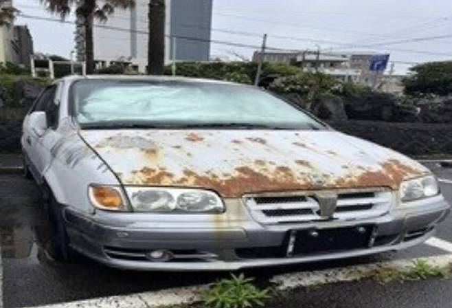 A씨가 제주도로 이주한 후 약 10년간 주거해 온 승용차. (사진=뉴스1)