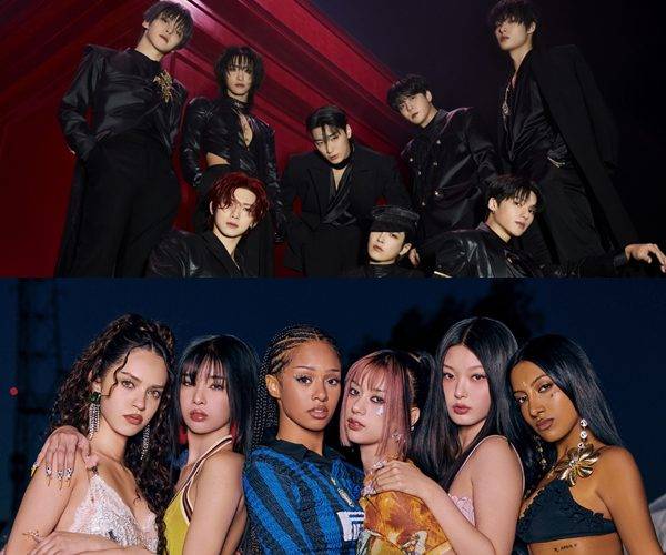 에이티즈, 캣츠아이 / 사진=KQ엔터테인먼트, 하이브 아메리카