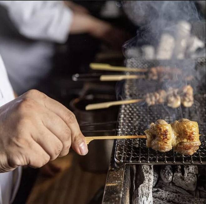 서울 마포구 연남동 야키토리묵./미쉐린 가이드 서울