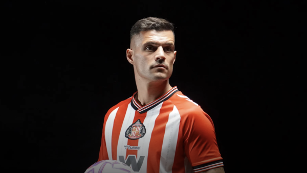 그라니트 자카. 선덜랜드 공식 홈페이지 캡처