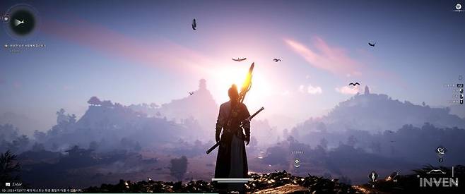 ▲ 같은 장소라도 시간의 흐름에 따라 사뭇 다른 풍광을 보여준다