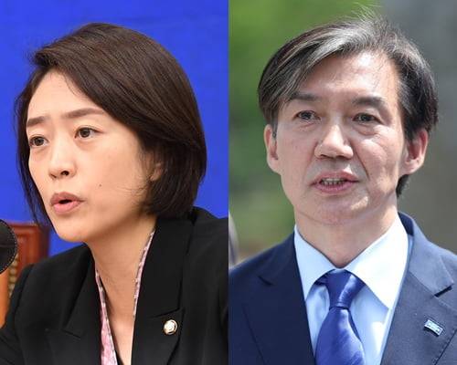 고민정 더불어민주당 의원, 조국 전 조국혁신당 대표. / 사진=연합뉴스