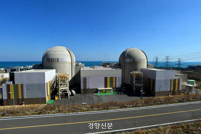 경북 경주시 양북면 소재 신월성 1·2호기. 정지윤 기자