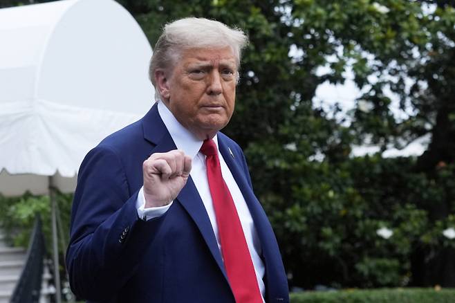 도널드 트럼프 미국 대통령. 연합뉴스&nbsp;