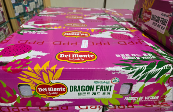 ‘한국델몬트후뤠시프로듀스(주)’가 수입해 판매한 베트남산 용과.[식약처 제공]