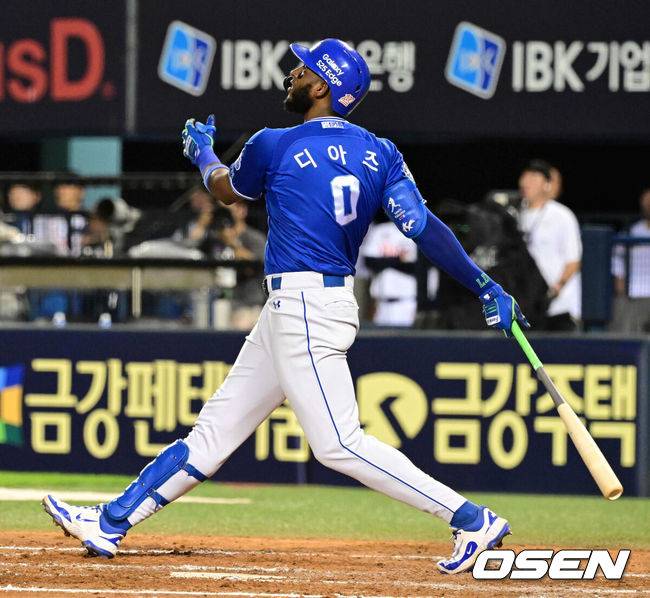 [OSEN=지형준 기자] 삼성 르윈 디아즈. 2025.07.01 / jpnews@osen.co.kr