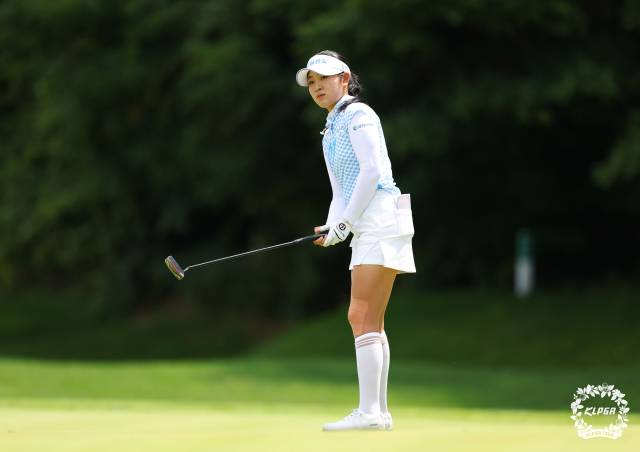 KLPGA 평균 타수 1위에 올라 있는 유현조. 사진 제공=KLPGA