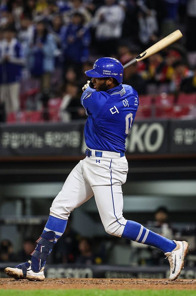 삼성 르윈 디아즈. 삼성 라이온즈 제공