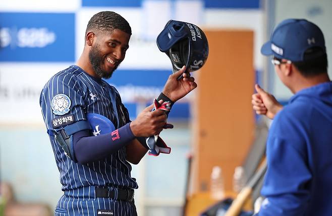 삼성 르윈 디아즈. 삼성 라이온즈 제공