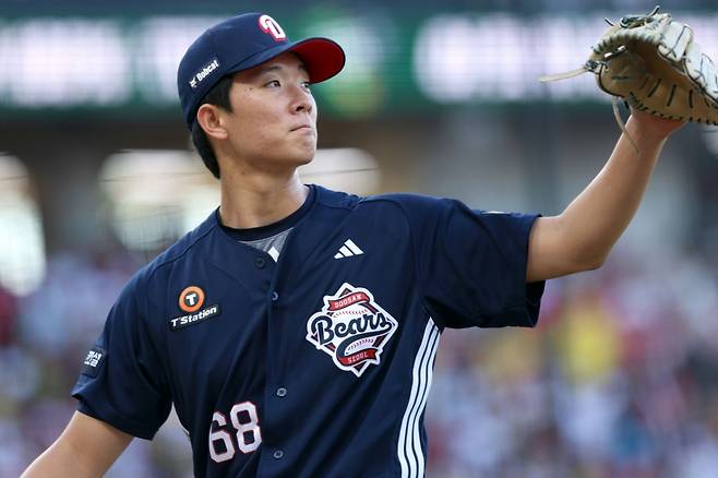 두산 베어스 최민석. /사진=두산 베어스 제공