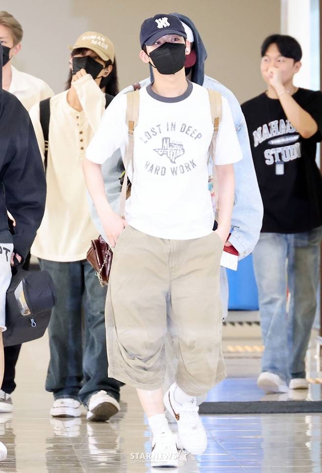 엔하이픈 선우 '귀여운 발걸음'[★포토]