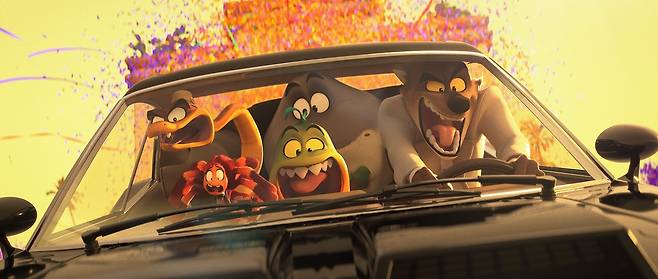 영화 '배드 가이즈 2' 속 한 장면 [유니버설 픽쳐스 제공. 재판매 및 DB 금지]