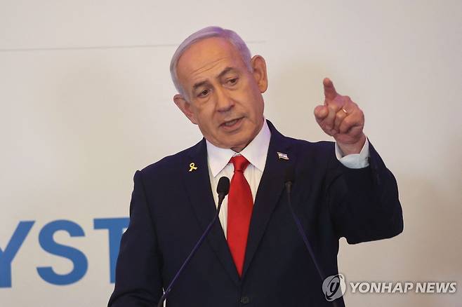 베냐민 네타냐후 이스라엘 총리 [AFP 연합뉴스 자료사진. 재판매 및 DB 금지]