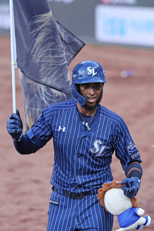 삼성 라이온즈의 르윈 디아즈. 삼성 제공