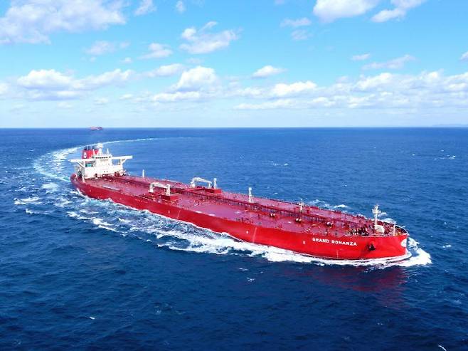 팬오션 원유운반선(VLCC).(사진=팬오션)