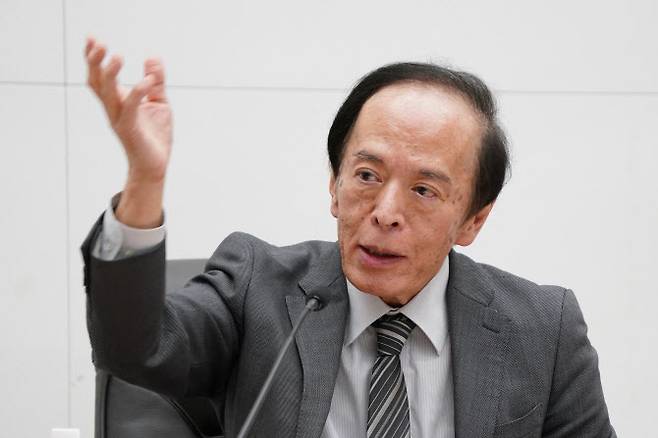 우에다 가즈오 일본은행 총재(사진=AFP)
