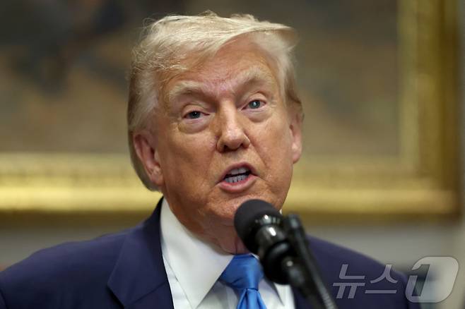 도널드 트럼프 미국 대통령. ⓒ 로이터=뉴스1 ⓒ News1 류정민 특파원