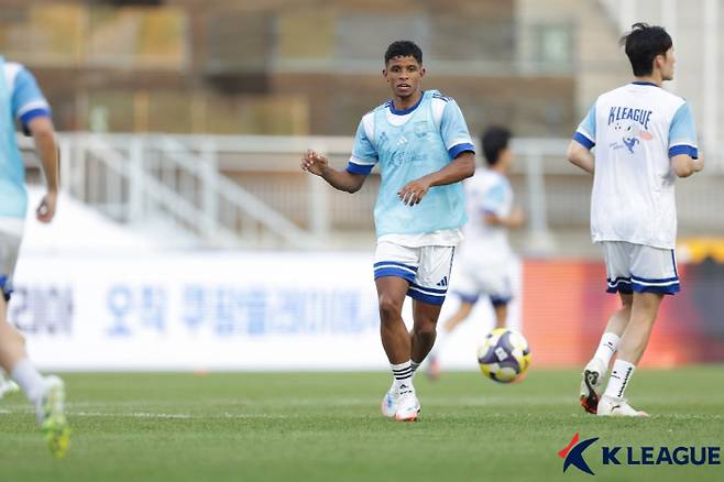 포항의 오베르단. 사진제공=한국프로축구연맹