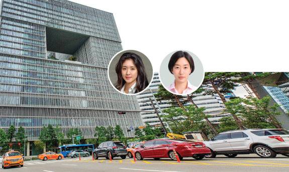 2년째 휴직 중인 서경배 아모레 회장의&nbsp;장녀 서민정 씨와 최근 입사한&nbsp;차녀 호정 씨(왼쪽부터).