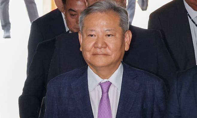 내란중요임무종사와 직권남용 권리행사방해 등의 혐의를 받는 이상민 전 행정안전부 장관이 31일 오후 서울 서초구 서울중앙지법에서 열린 구속 전 피의자 심문(영장실질심사)에 출석하고 있다. 김영원 기자 forever@hani.co.kr