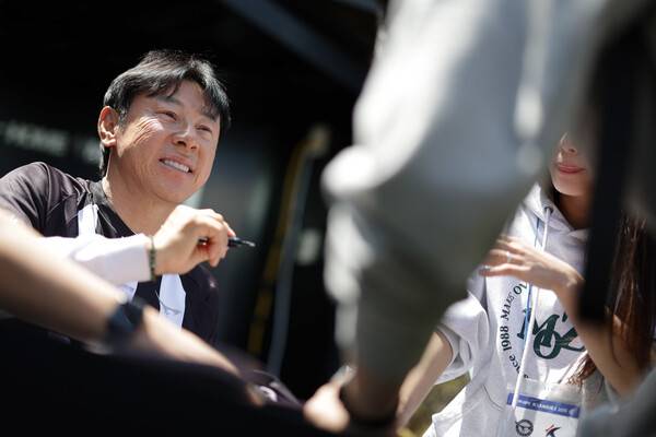 신태용 전 인도네시아 축구대표팀 감독. 한국프로축구연맹 제공