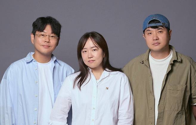 왼쪽부터 원성재, 김노은, 조욱형 PD/사진=넷플릭스