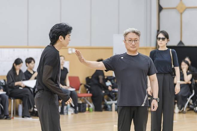 국립창극단 '심청' 리허설 장면 중 일부, 사진제공=국립극장