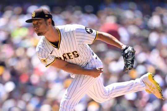 뉴욕 메츠전 7이닝 무실점으로 미일 통산 204승을 달성한 다루빗슈 유. 사진[게티이미지/AFP=연합뉴스]