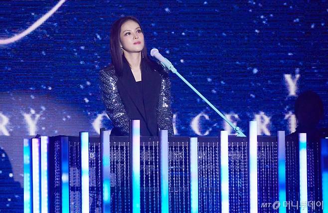 가수 거미가 둘째를 임신했다. /사진=머니투데이 DB