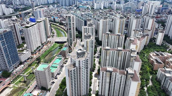 서울 성동구 하왕십리동에 소재한 텐즈힐 전경. 이건욱 PD