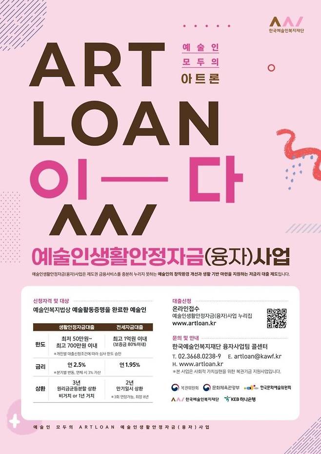 한국예술인복지재단이 2025년 하반기 예술인 전세자금대출을 시행한다. (한국예술인복지재단 제공) *재판매 및 DB 금지