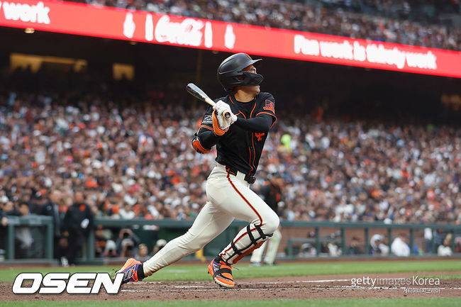 [사진] 샌프란시스코 자이언츠 이정후. ⓒGettyimages(무단전재 및 재배포 금지)
