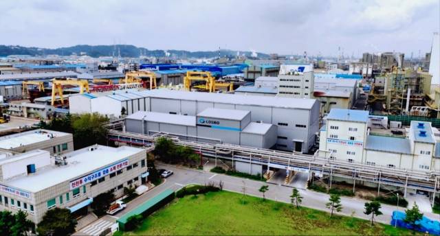 코스모화학 울산 공장 전경. 사진 제공=코스모화학