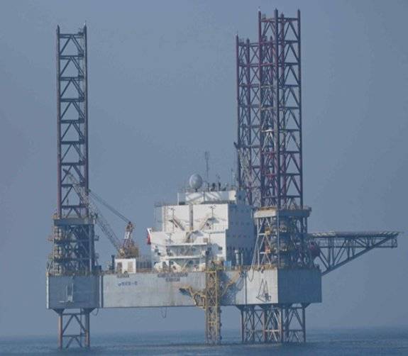 중국이 지난 2022년 서해의 한중 잠정조치수역(PMZ)에 설치한 대형 구조물로 중국은 이를 ‘심해 양식 관리 지원 시설’이라고 주장하고 있다. 엄태영 국민의힘 의원실