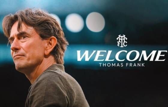 토마스 프랭크 토트넘 감독. /사진=토트넘 공식 SNS 갈무리